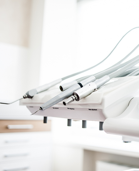 Advanced instruments in Parma dental office