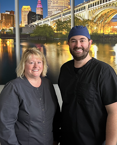 Parma dentists Dr. Judy and Dr. Tony